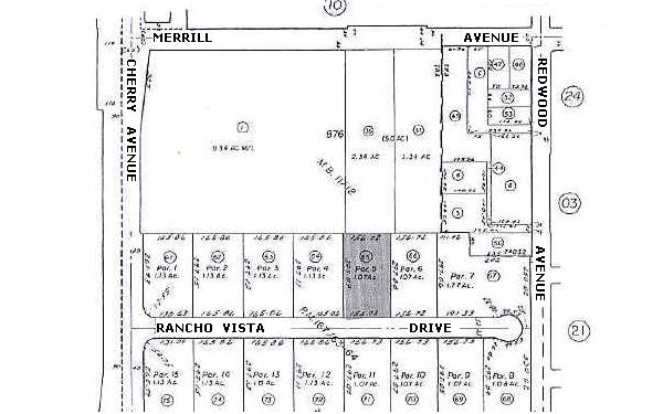 14620 Rancho Vista, Fontana, CA à louer - Plan cadastral – Image 2 sur 3