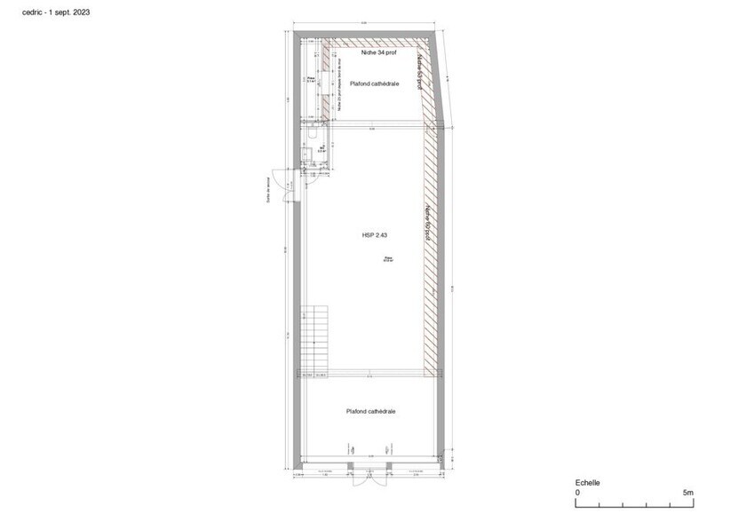 Local commercial dans Soorts Hossegor à louer - Plan d’étage – Image 2 sur 2