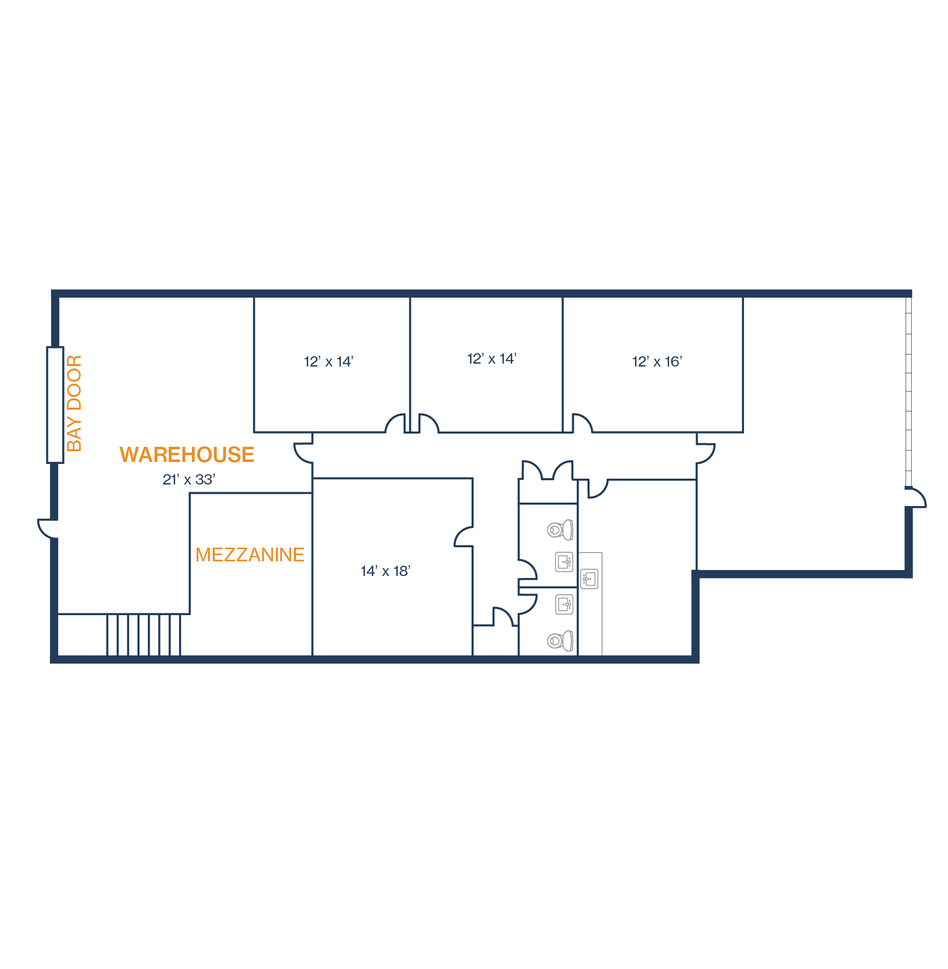 3727 Greenbriar Dr, Stafford, TX à louer Plan d’étage– Image 1 sur 1