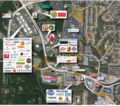 17300 Chenal Pky, Little Rock, AR - VUE AÉRIENNE  vue de carte