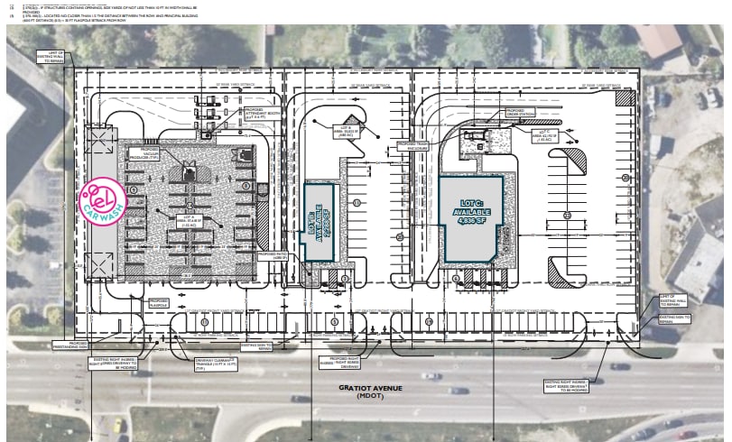 31327 Gratiot Ave, Roseville, MI à louer Plan d’étage– Image 1 sur 1