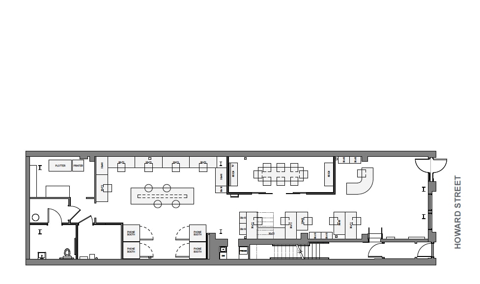 948-950 Howard St, San Francisco, CA à louer Plan d’étage– Image 1 sur 1