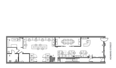 948-950 Howard St, San Francisco, CA à louer Plan d’étage– Image 1 sur 1