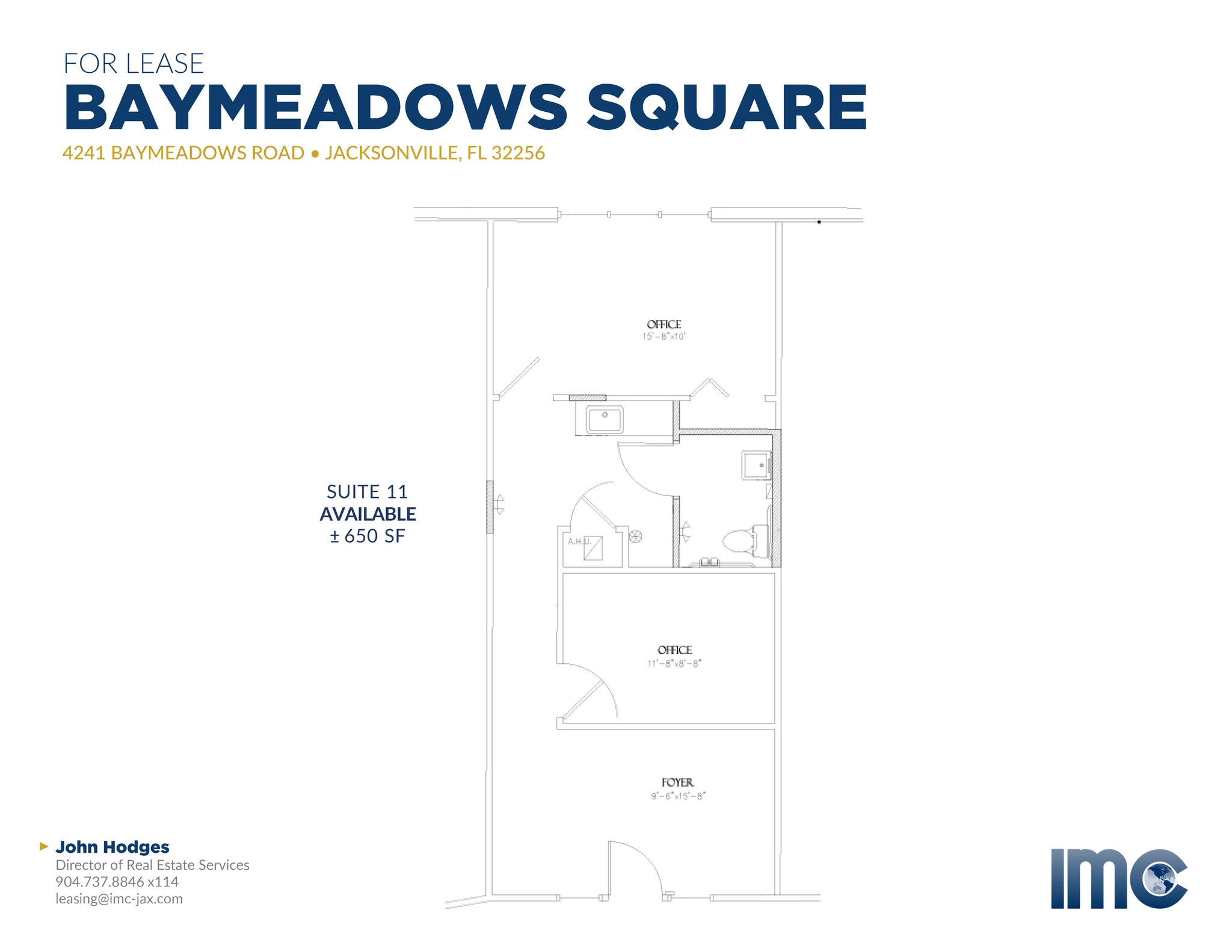 4221 Baymeadows Rd, Jacksonville, FL à louer Plan d’étage– Image 1 sur 1
