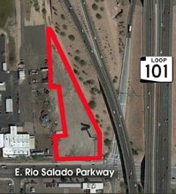 2150 E Rio Salado Pky, Tempe, AZ - Vue aérienne vue de carte