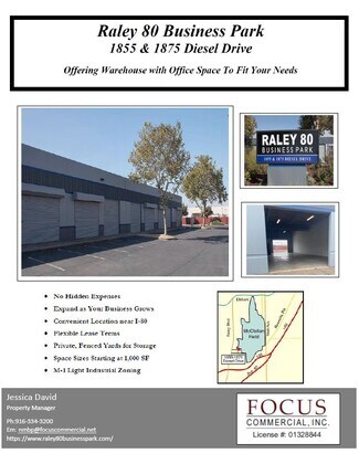 Plus de détails pour 1875 Diesel Dr, Sacramento, CA - Industriel/Logistique à louer