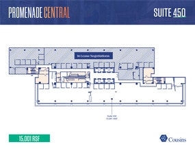 1200 Peachtree St NE, Atlanta, GA à louer Plan d’étage– Image 1 sur 1