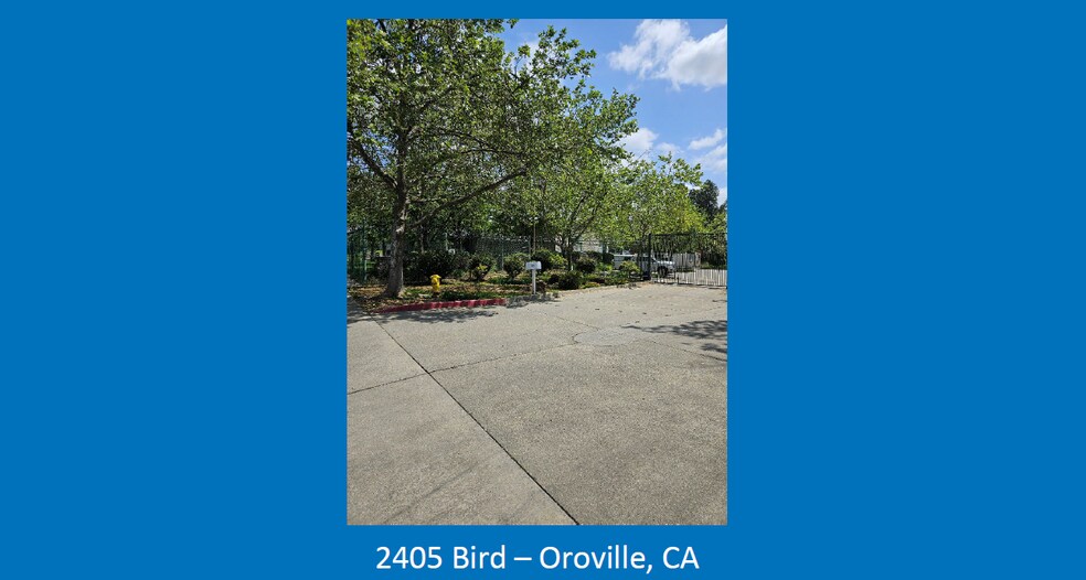 2405 Bird St, Oroville, CA à vendre - Photo principale – Image 1 sur 1