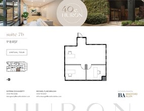 40 E Huron St, Chicago, IL à louer Plan d’étage– Image 2 sur 7