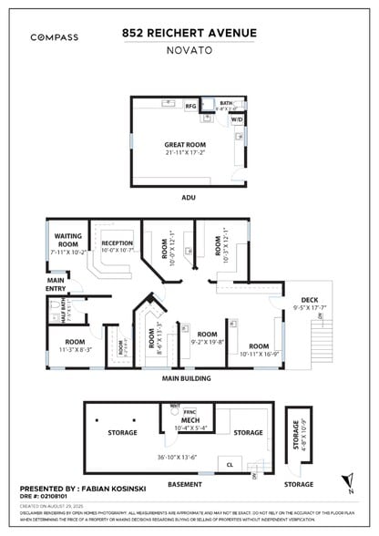852 Reichert Ave, Novato, CA à vendre - Plan d’étage – Image 2 sur 11