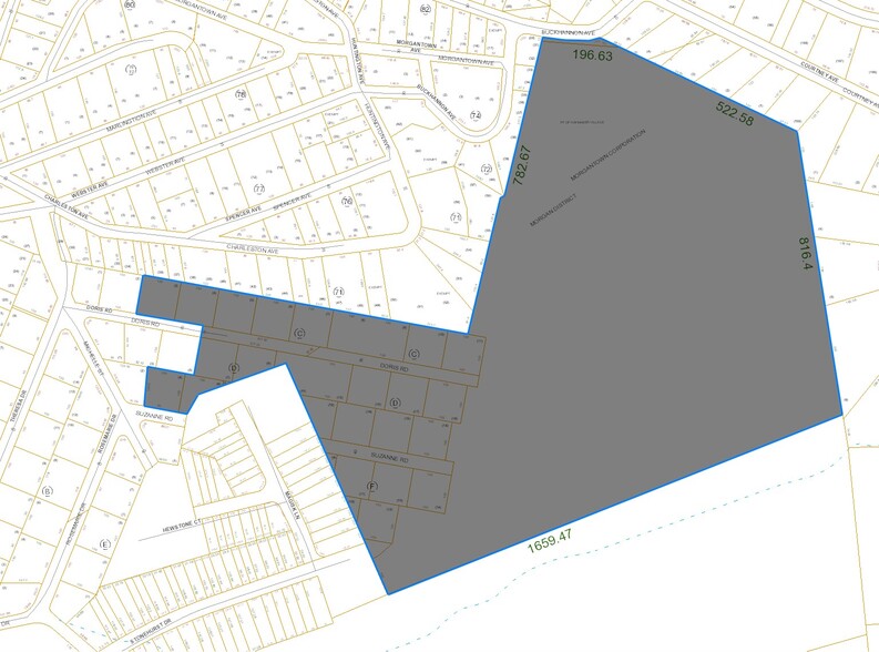 00 Stonehurst Dr, Morgantown, WV à vendre - Plan cadastral – Image 3 sur 28