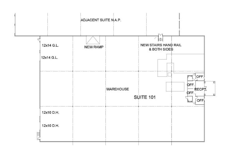 6949 Speedway Blvd, Las Vegas, NV à louer Plan d’étage– Image 1 sur 1