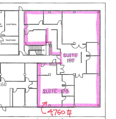 9990 Fairfax Blvd, Fairfax, VA à louer Plan d’étage– Image 1 sur 1