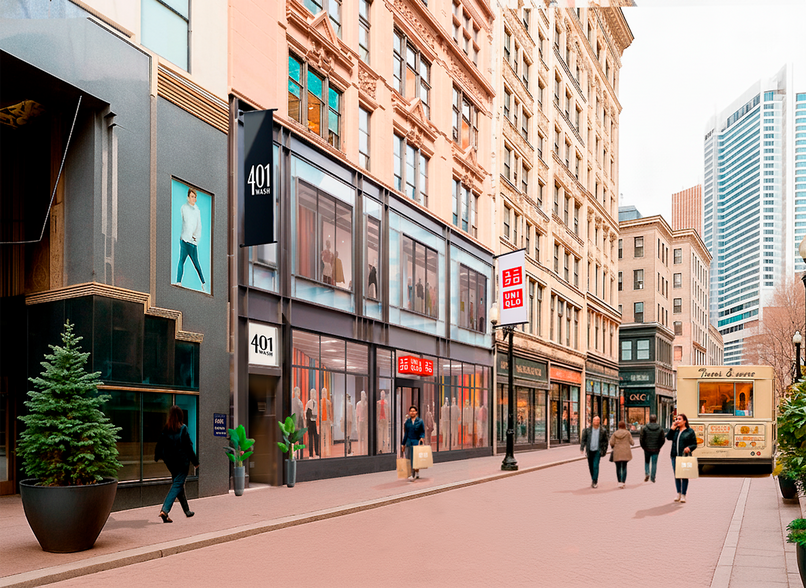 401 Washington St, Boston, MA à louer - Photo de l’immeuble – Image 2 sur 10