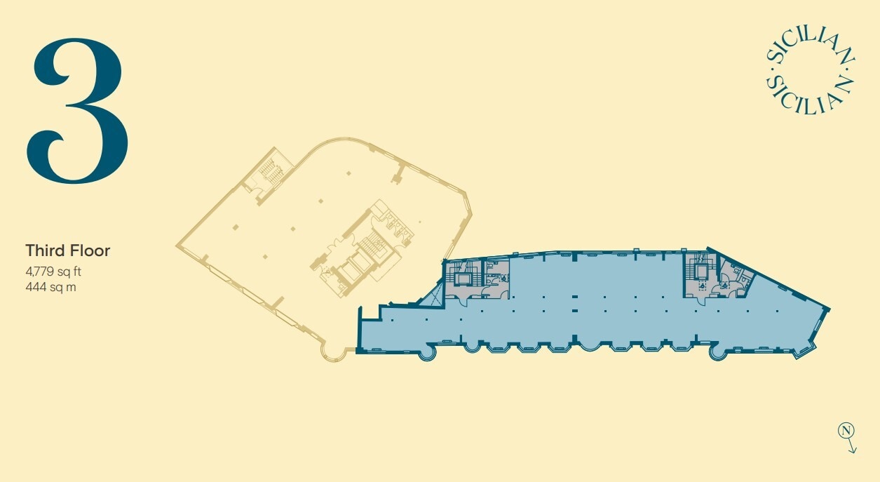 Sicilian Av, Londres à louer Plan d’étage– Image 1 sur 1