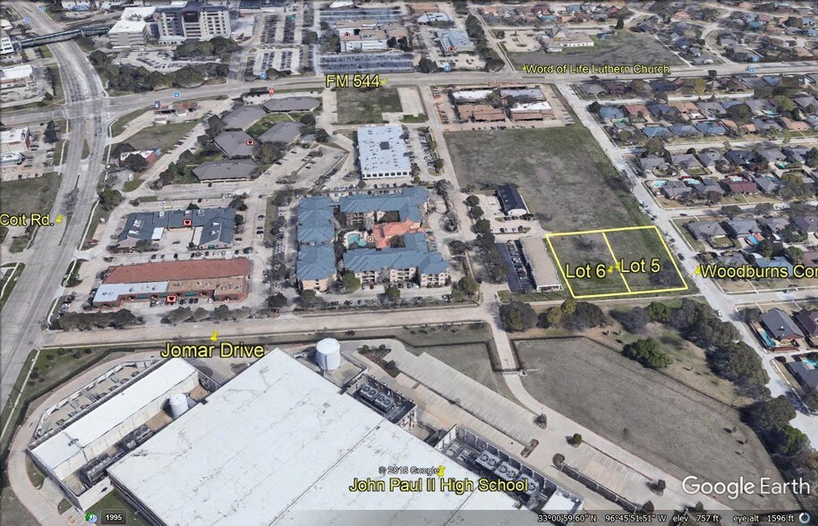 000 Medical Ave, Plano, TX à vendre - Aérien – Image 2 sur 6