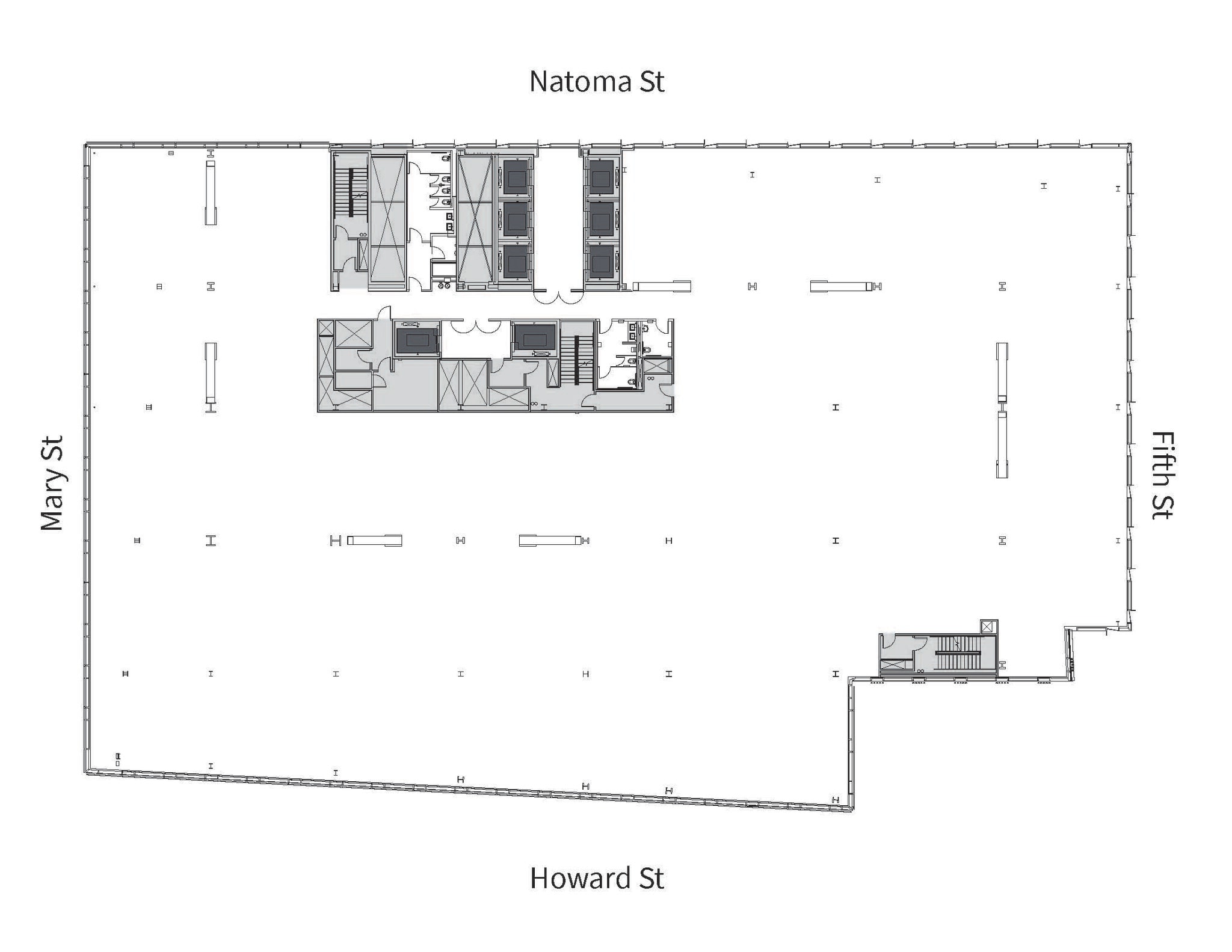 415 Natoma St, San Francisco, CA à louer Plan d’étage– Image 1 sur 1