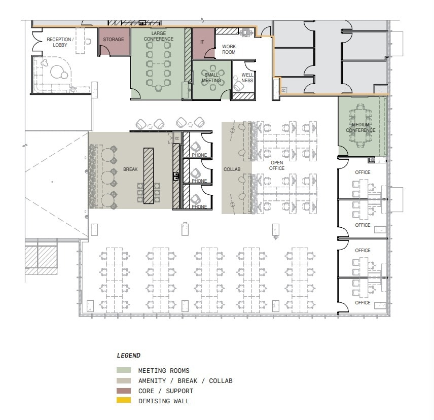 1011 Union St, San Diego, CA à louer Plan d’étage– Image 1 sur 1