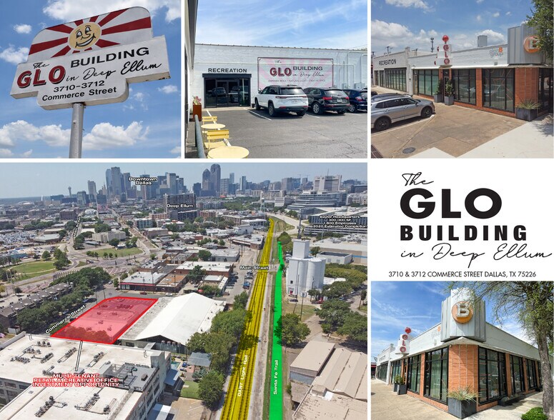 3710-3712 Commerce St, Dallas, TX à vendre - Photo de l’immeuble – Image 1 sur 11