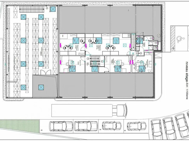 Industriel/Logistique dans Romagnat à louer - Plan d’étage – Image 3 sur 14