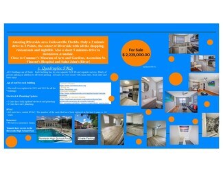 Plus de détails pour Riverside 12 Units – Logement à vendre, Jacksonville, FL