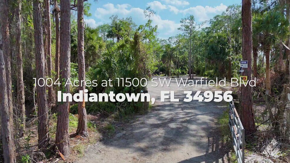 11500 SW Warfield Blvd, Indiantown, FL à vendre - Vidéo sur l’annonce professionnelle – Image 2 sur 27