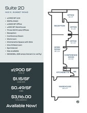 1525 E Sunset Rd, Las Vegas, NV à louer Plan d’étage– Image 1 sur 1