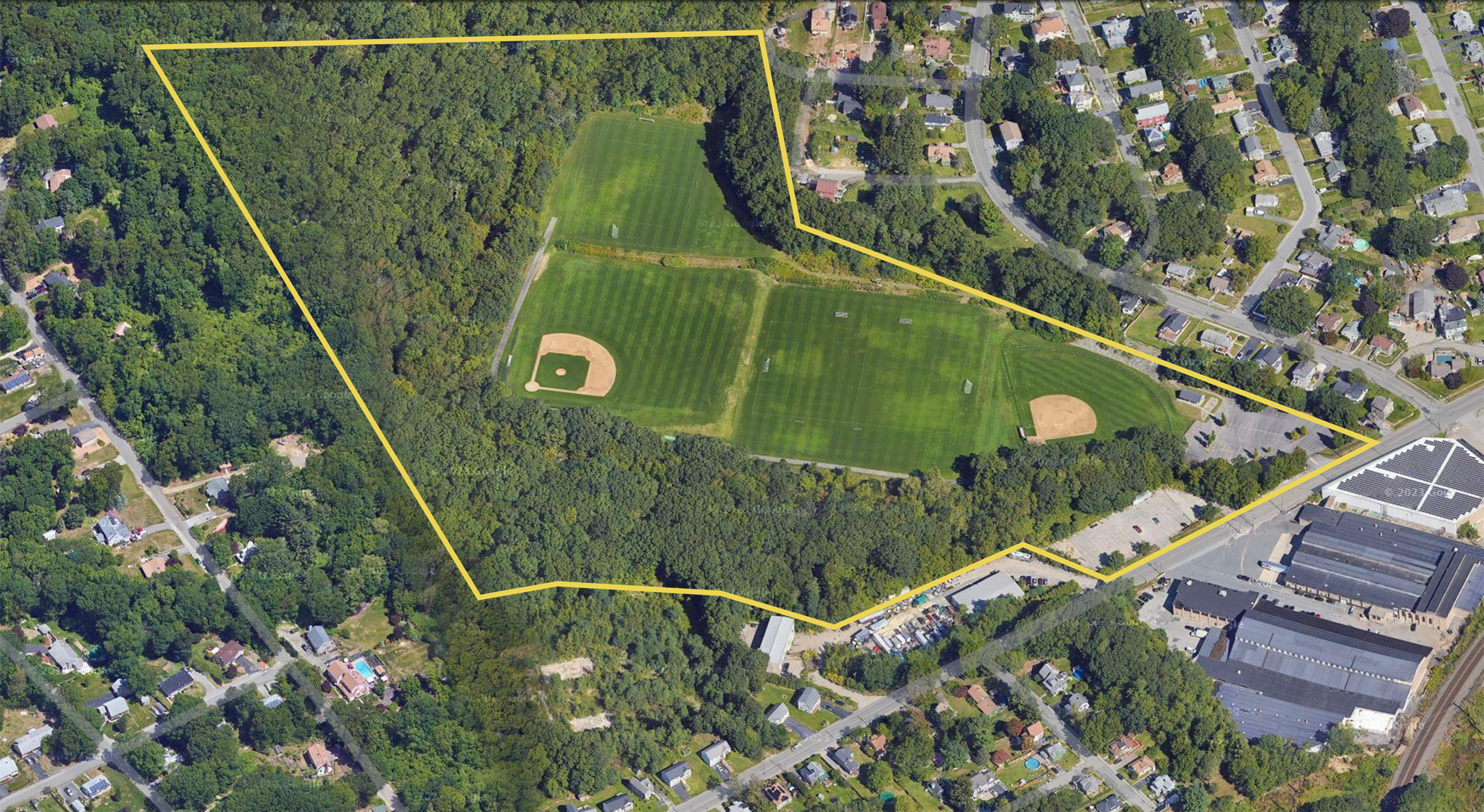 232 Stafford Street st, Worcester, MA à vendre Aérien– Image 1 sur 6