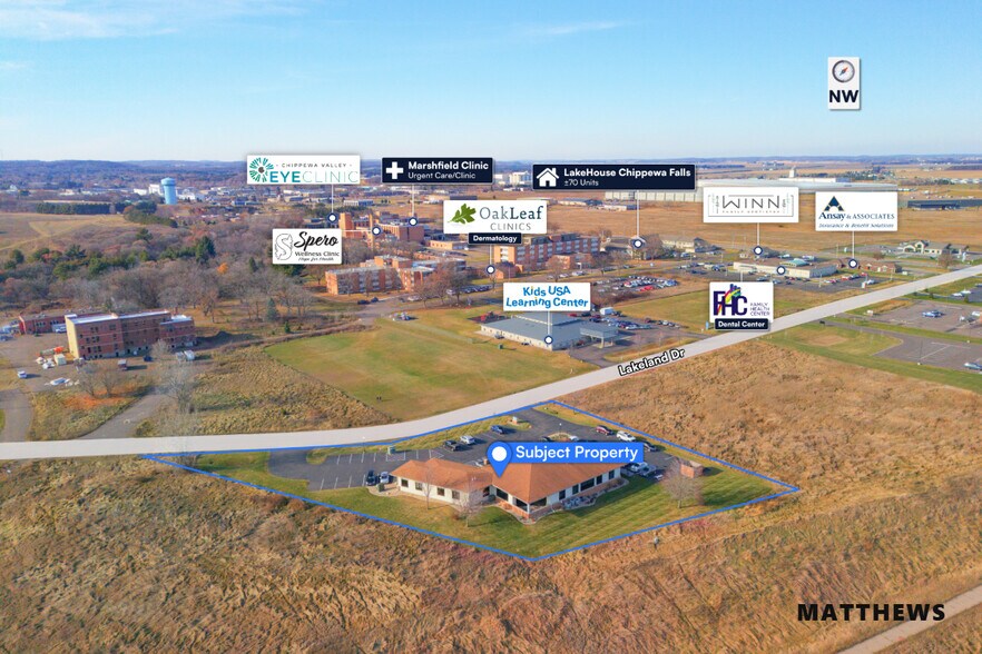 583 Lakeland Dr, Chippewa Falls, WI à vendre - Photo de l’immeuble – Image 3 sur 3