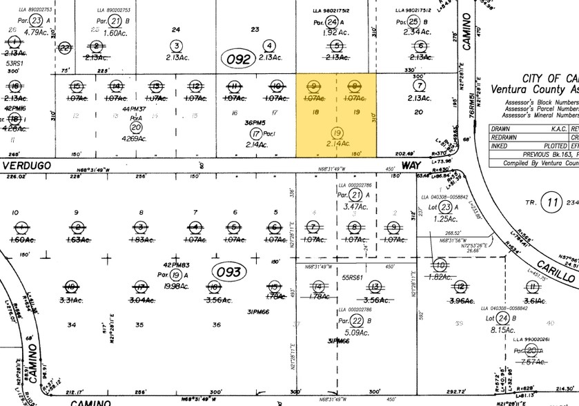 5217 Verdugo Way, Camarillo, CA à louer - Plan cadastral – Image 2 sur 3