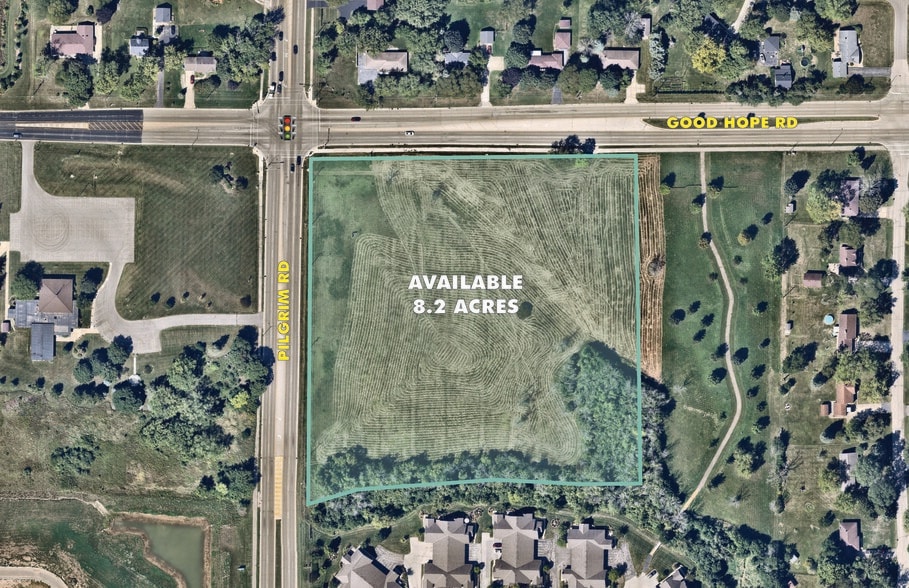 Pilgrim Rd, Menomonee Falls, WI à vendre - Aérien – Image 1 sur 4