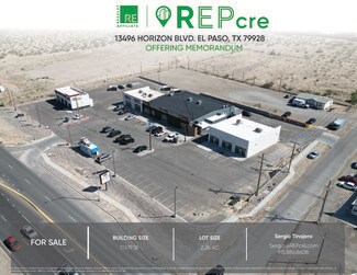 Plus de détails pour 13496 Horizon Blvd, El Paso, TX - Local commercial à vendre