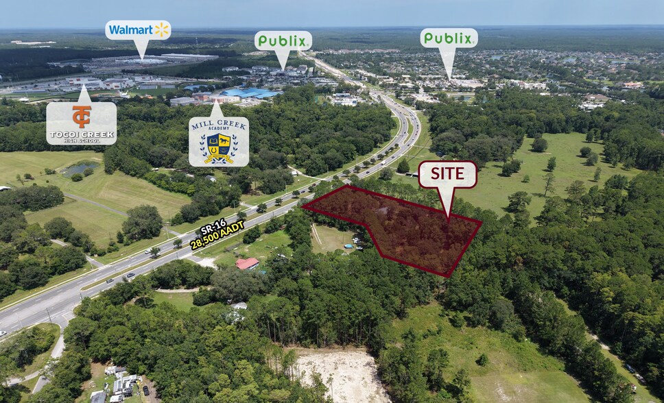 5643 Florida 16, Saint Augustine, FL à vendre - Photo de l’immeuble – Image 3 sur 4