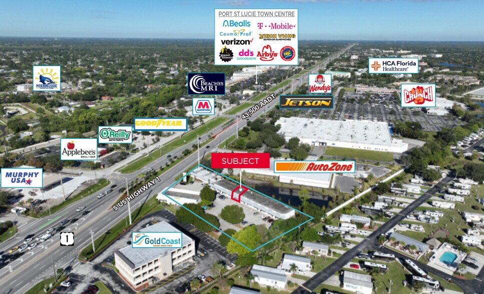 10502-10558 S Us-1 Hwy, Port Saint Lucie, FL à louer - Photo de l’immeuble – Image 3 sur 3