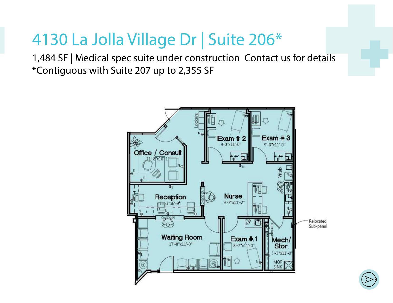 4150 Regents Park Row, La Jolla, CA à louer Plan d’étage– Image 1 sur 1