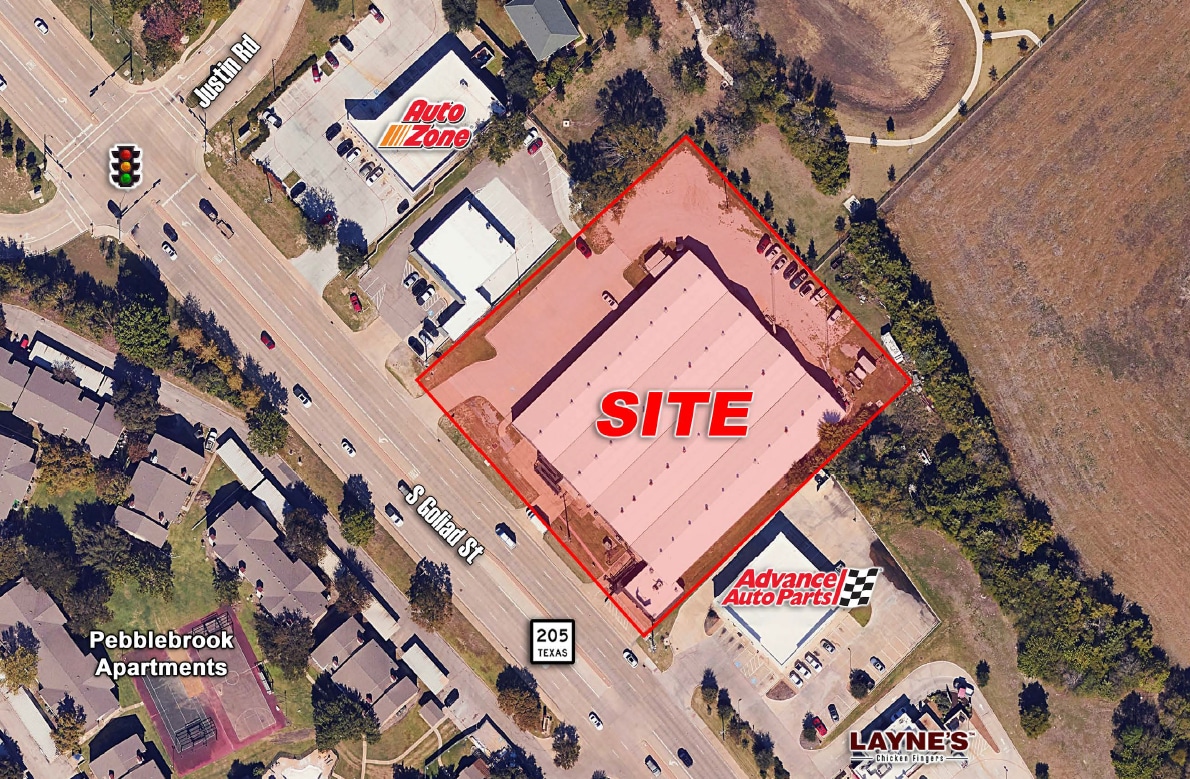 1411 S Goliad St, Rockwall, TX à louer Carte– Image 1 sur 3