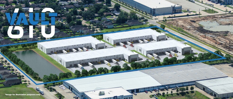 6225 Northdale St, Houston, TX à louer - Aérien – Image 2 sur 5