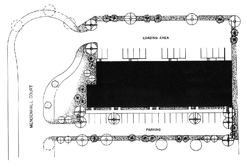 9009 Mendenhall Ct, Columbia, MD à louer - Plan de site – Image 2 sur 2