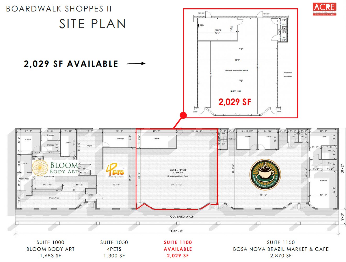 1062-1076 W SR 436 Hwy, Altamonte Springs, FL à louer Plan d’étage– Image 1 sur 1