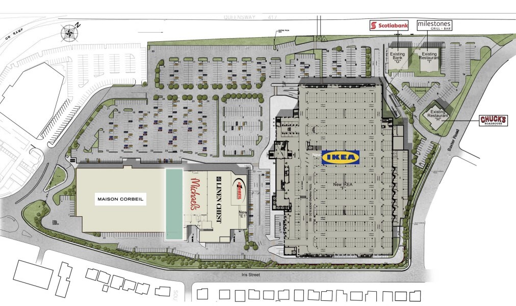 2685 Iris St, Ottawa, ON à louer Plan de site– Image 1 sur 2