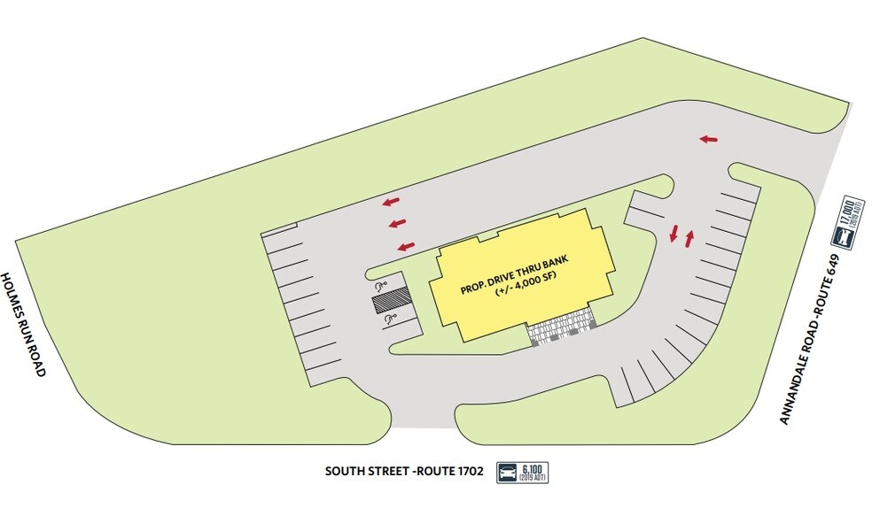 3023 Annandale Rd, Falls Church, VA à louer - Plan de site – Image 2 sur 2