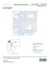 21300 Victory Blvd, Woodland Hills, CA à louer Plan d’étage– Image 1 sur 1