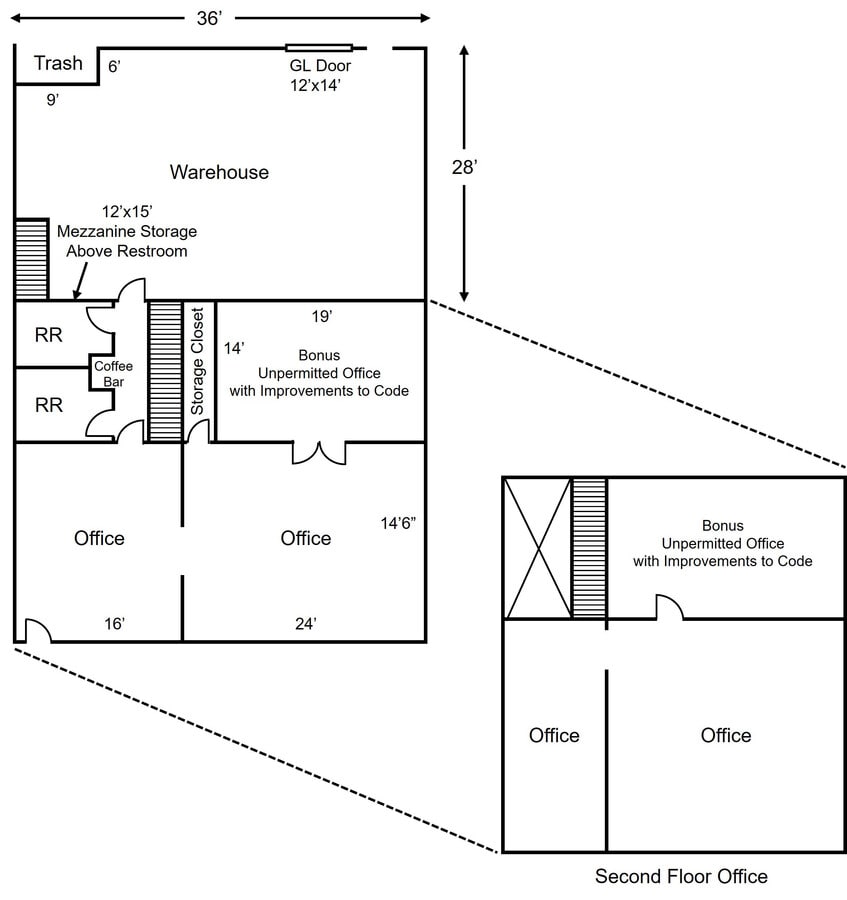 1279 N Tustin Ave, Anaheim, CA 92807 - Lot 1279 - - Plan d’étage - Image 1 of 12