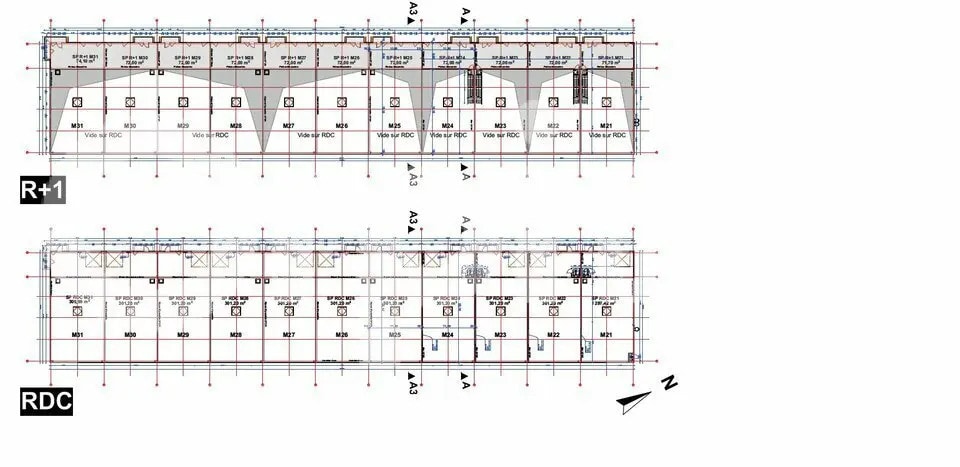 Local d’activités dans Le Havre à louer - Plan d’étage – Image 2 sur 3