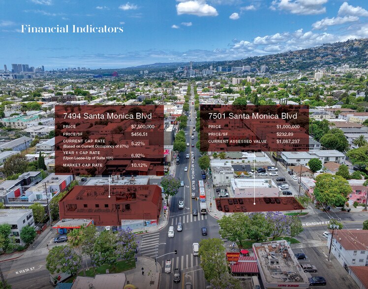 7494 Santa Monica Blvd, West Hollywood, CA à vendre - Photo de l’immeuble – Image 2 sur 44