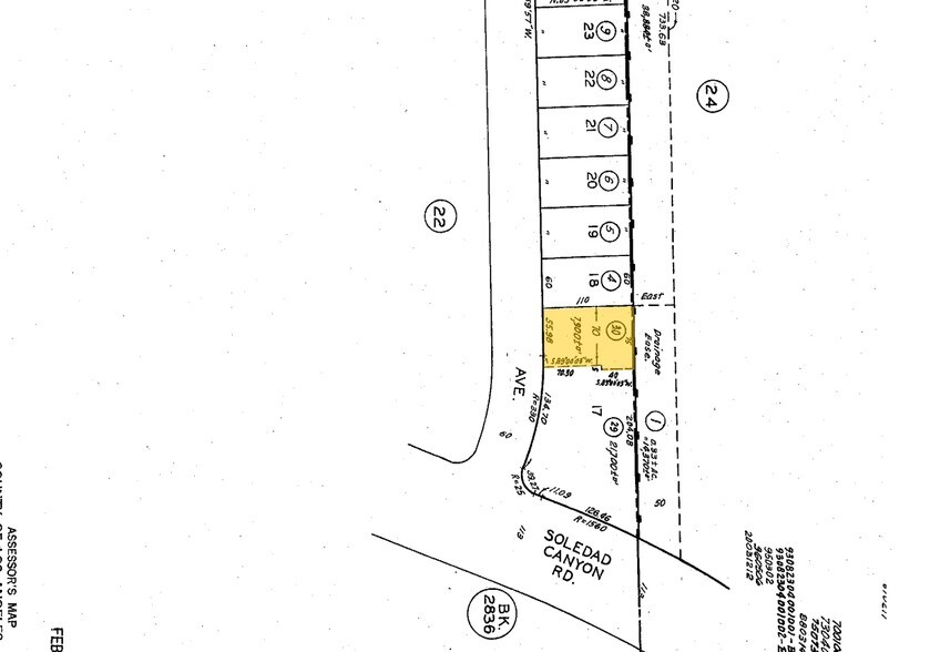 27016 Langside Ave, Santa Clarita, CA à vendre - Plan cadastral – Image 3 sur 4