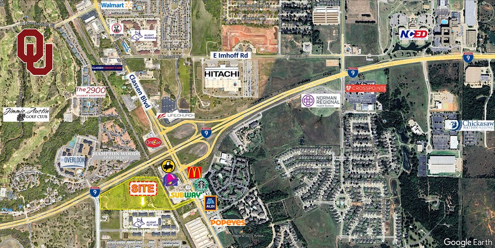 HWY 9 & 12TH AVE SE, Norman, OK à vendre - Photo de l’immeuble – Image 2 sur 4