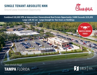 Plus de détails pour 3800 Ehrlich Road, Tampa, FL - Local commercial à vendre