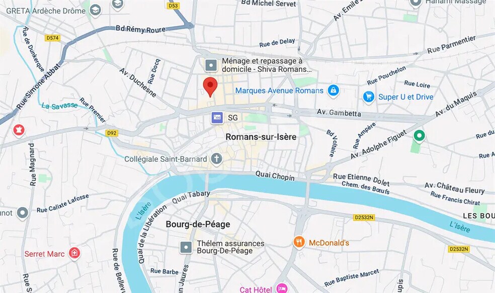 Local commercial dans Romans-sur-Isère à vendre - Photo de l’immeuble – Image 2 sur 2