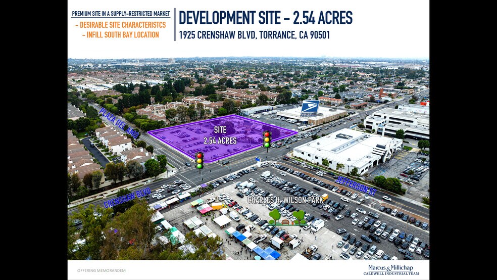 1925 Crenshaw Blvd, Torrance, CA à vendre - Aérien – Image 1 sur 7